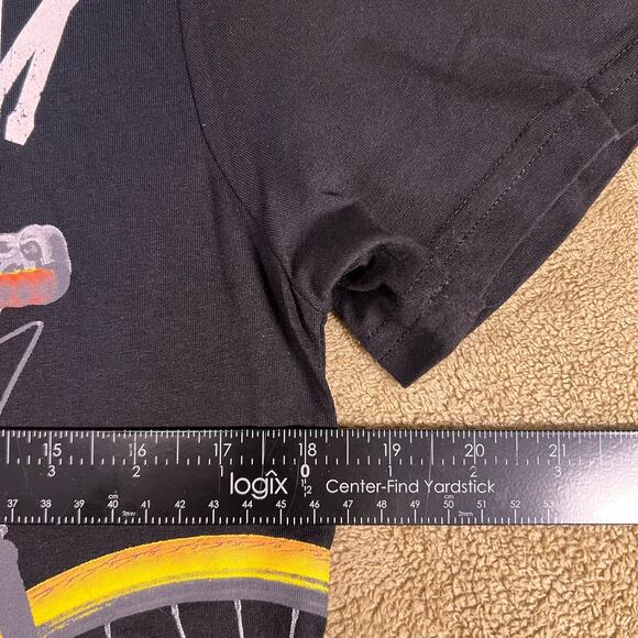 NWT Fox Originals, Black, Amsterdam Biketown Crewneck T-Shirt, Size Small - Picture 5 of 8